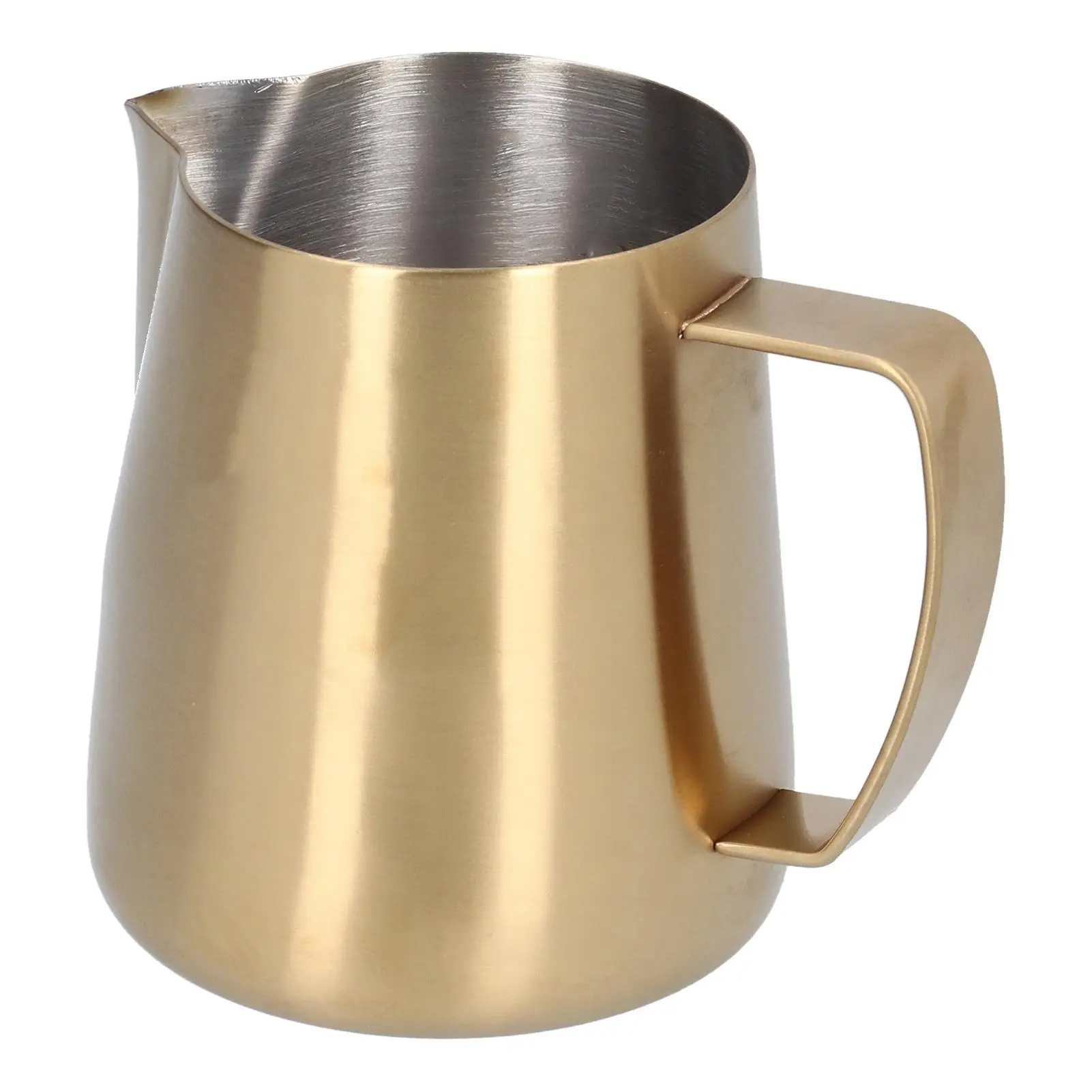 Stainless Steel Swan Milk Jug 380ml/600ml for Coffee Frothing & Latte Art - Durable Pitcher & Stencil Set