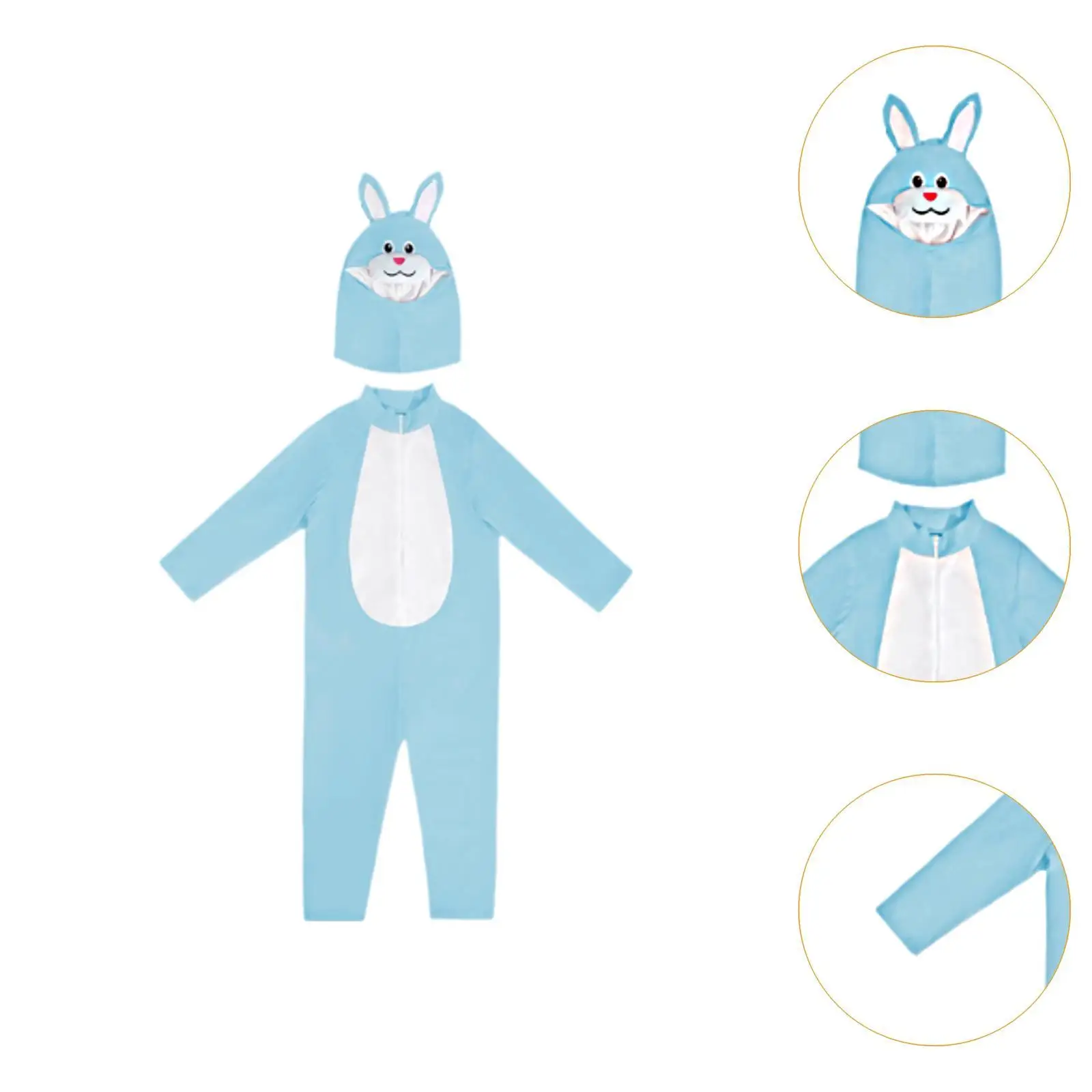 子供用ウサギのコスチューム ステージ衣装 カーニバル ハロウィンショー用のウサギの衣装