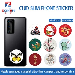 5pcs CUID 13.56MHz RFID Copy Clone Key Tag Sticker Label Card Key UID Changeable Block 0 Writable Rewrite For NFC Andriod MCT