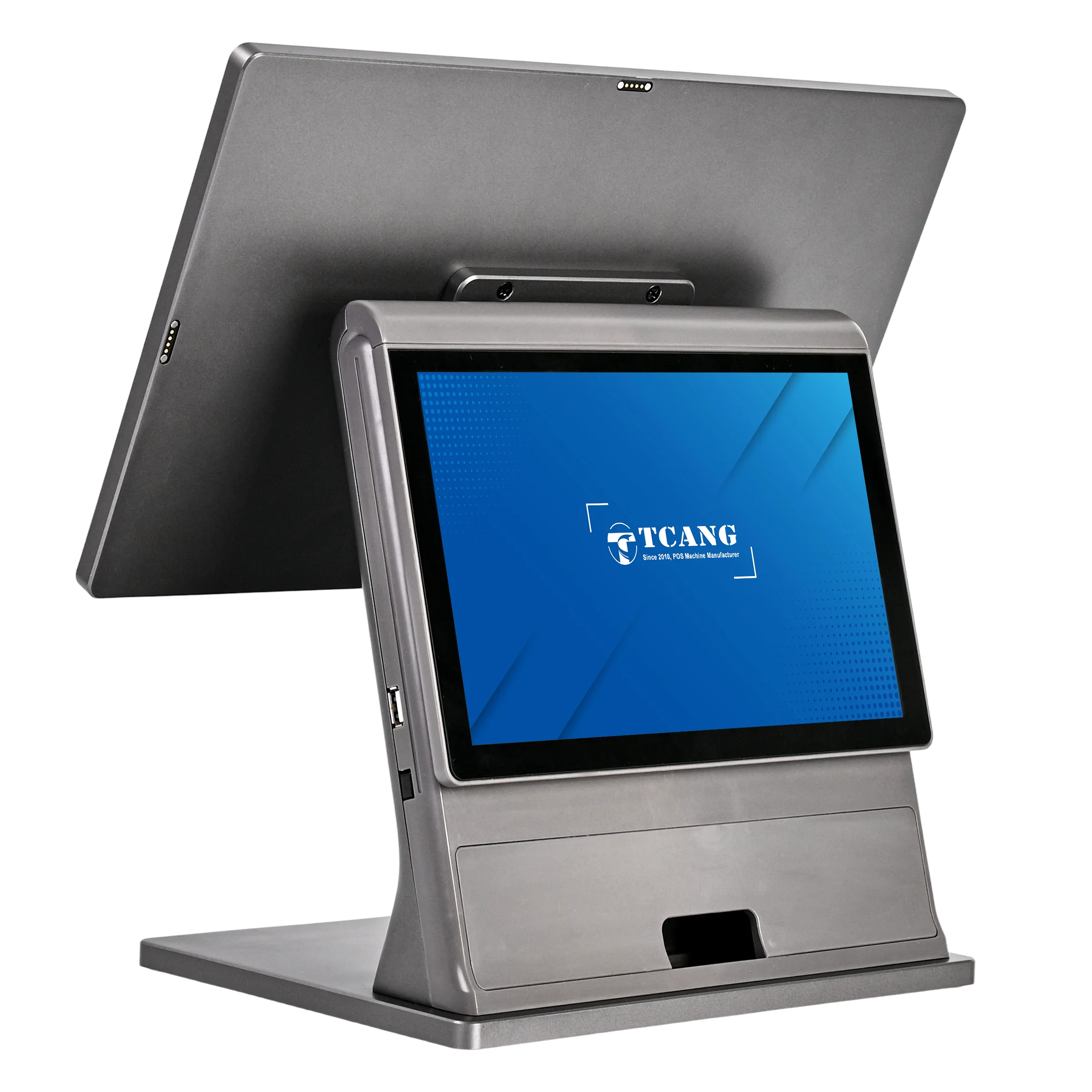 hit product15.6 Inch Cash Register POS System Aluminum Alloy Shell Touch Screen All-in-One POS Machine Windows Android