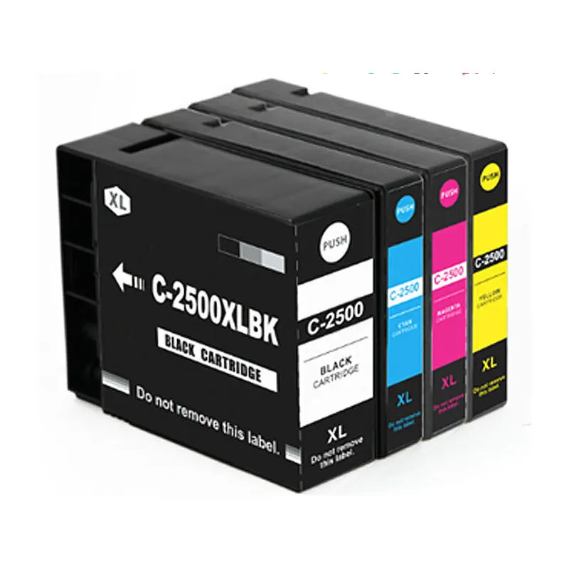 4color PGI-2500 Compatible Ink Cartridge for Canon PGI-2500 PGI2500 PGI-2500XL MAXIFY IB4050 Ib4150 MB5050 MB5150 MB5350 Printer