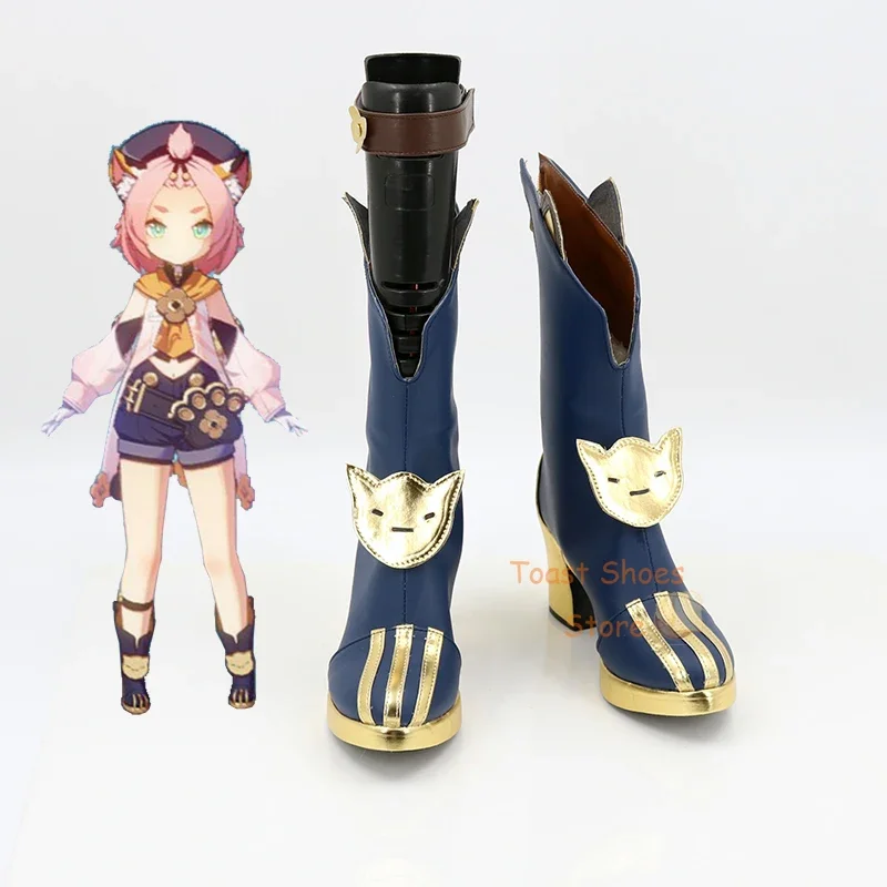 

Игра Косплей Комикс Аниме Игра для Con Хэллоуина Косплей Костюм Опора Genshinimpact Diona Shoes