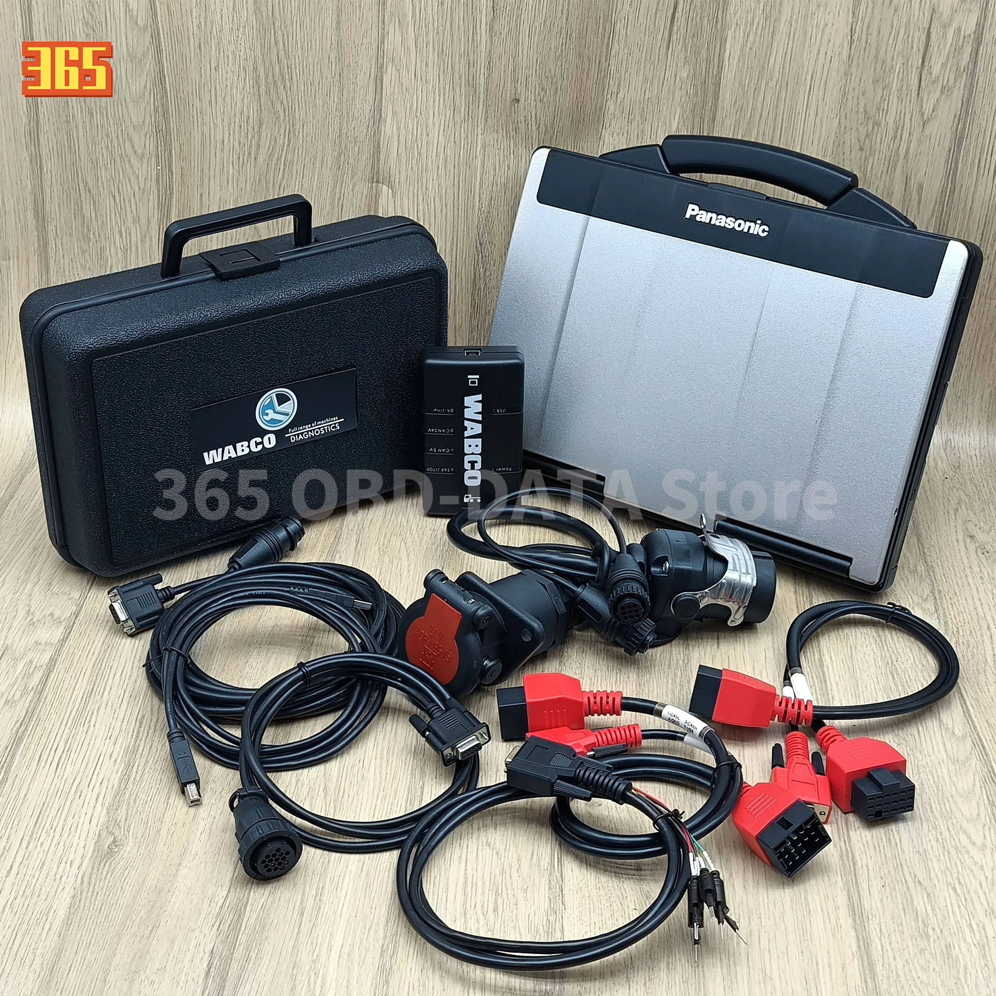 For WABCO DIAGNOSTIC KIT (WDI) WABCO Interface Heavy Duty Truck Scanner Tool Trailer and Truck OBD2 Diagnostic KIT