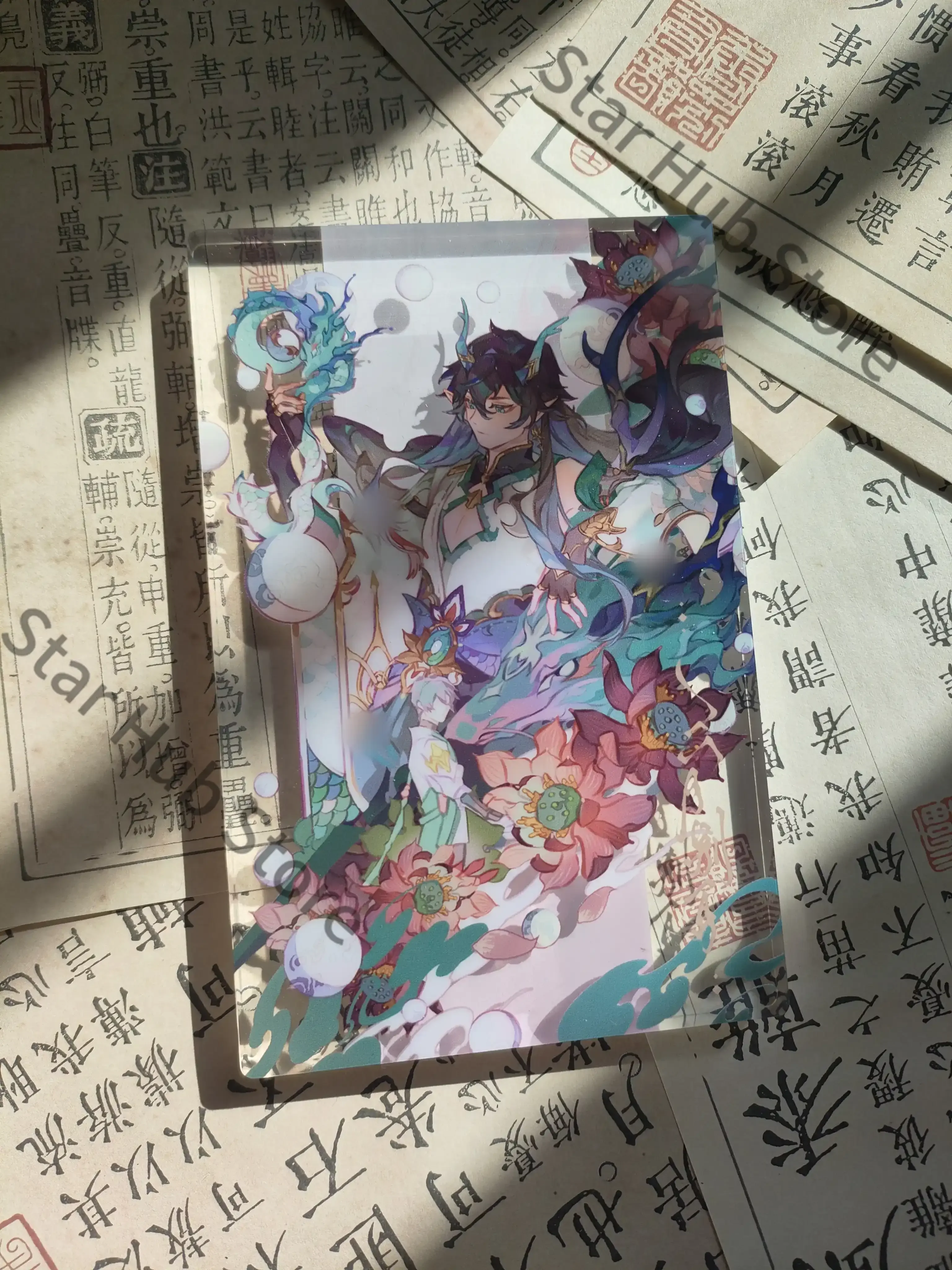 Honkai: Star Rail Dan Heng Imbibitor Lunae – Ornement de bureau en acrylique, figurine de cosplay, produits liés au jeu, cadeaux, anime