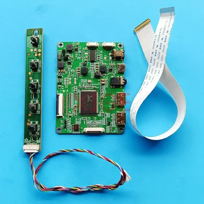 

Controller Driver Board For LQ133M1JX20 LQ133M1JX26 1920x1080 EDP 30-Pin 2Mini-HDMI Micro USB 13.3" Laptop Display DIY Kit