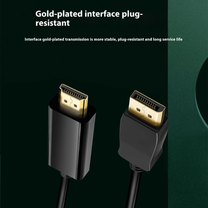 Adaptador DisplayPort compatível com HDTV