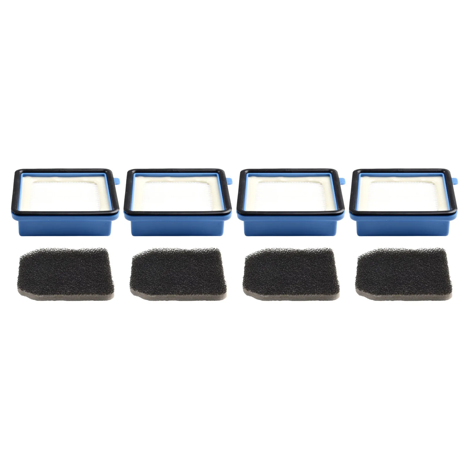 4 + 4ชิ้นตัวกรองสำหรับ AEG ASKW1 QX6 QX7 QX8-2เครื่องดูดฝุ่นเปลี่ยนกรองไร้สายมือถือ VAC อะไหล่อุปกรณ์เสริม