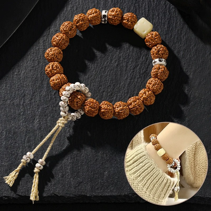 

Natural Bodhi Bracelets, Buddha Beads, Lucky Accessories for Men and Women, Fashion Jewelry