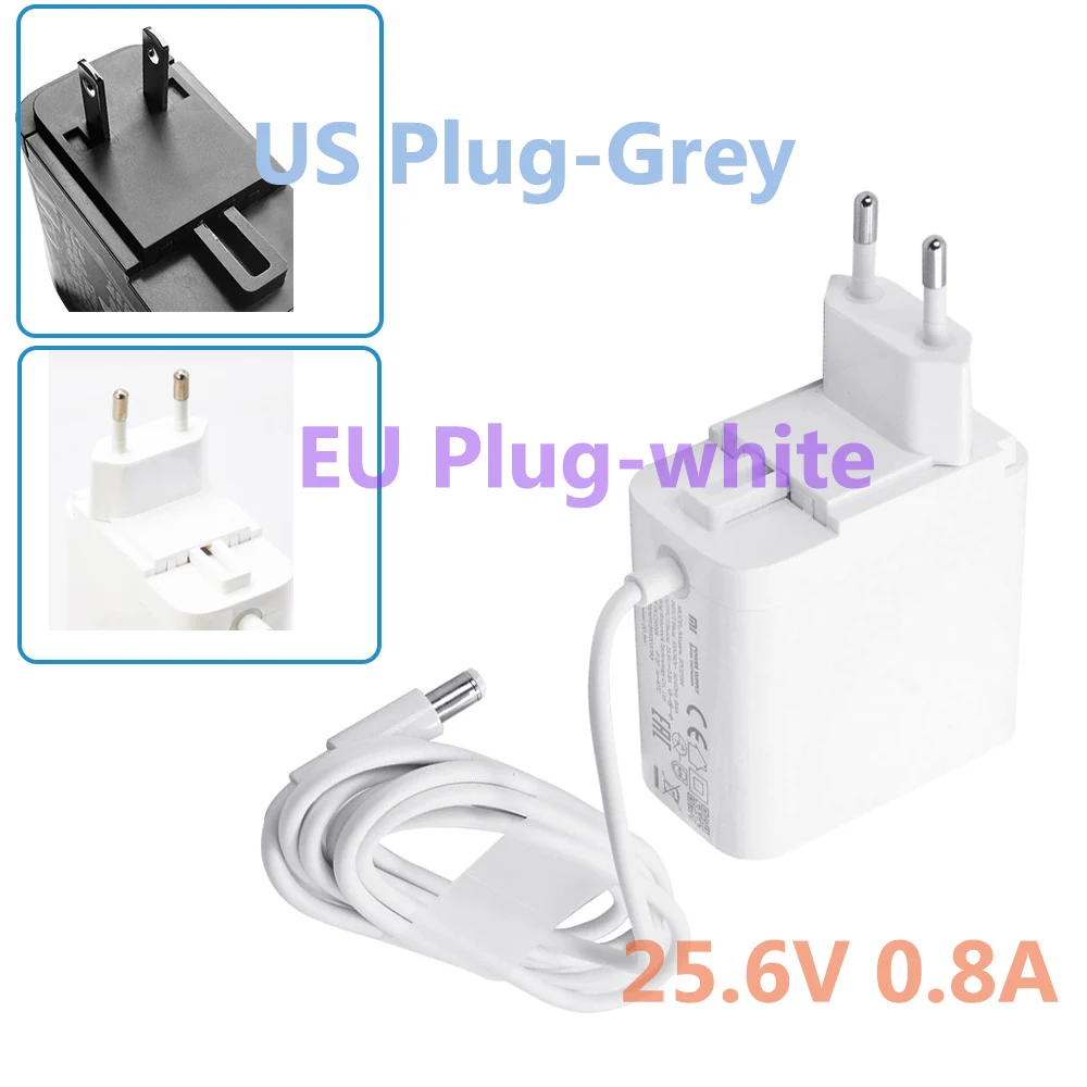Ersatz-Netzteil für Xiaomi Mi Handstaubsauger SCWXCQ01RR Roborock H6 Ladegerät Netzkabel 25,6V 0,8A BTC01RR
