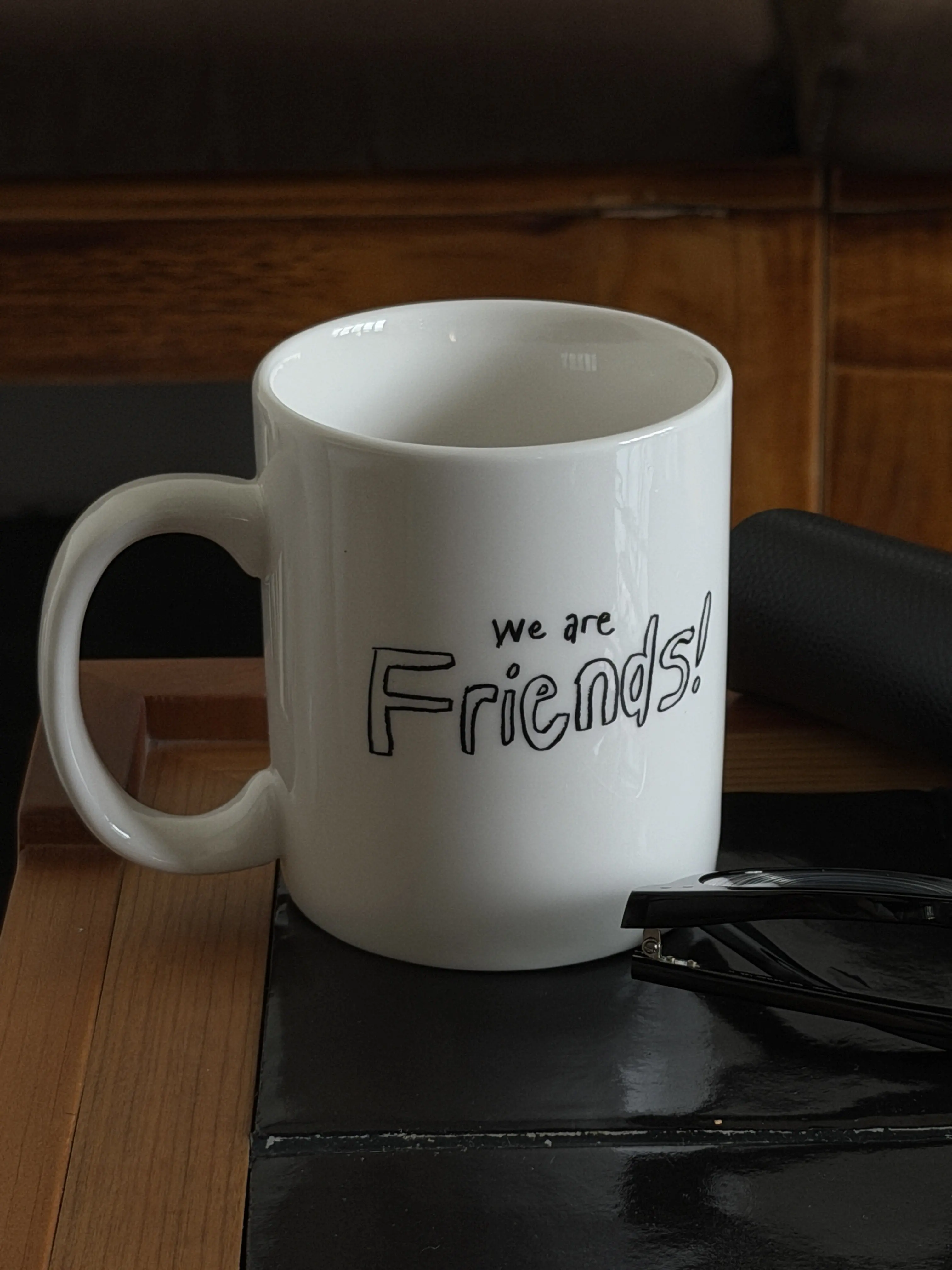 Cute Ceramic Mug Handdraw Line Cartoon Animal Patterns Milk Coffee Tea Juice High-temperature Decal Firing Ceramic Mug