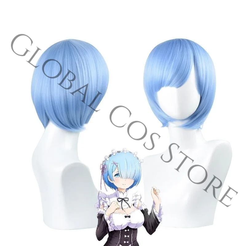 Anime Re:Zero − Life in Another World Rem Cosplay Night Wizard Costume Black White Bunny Girl Latex Bodysuit Gloves Set Women - view 6