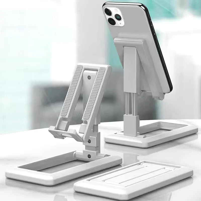 Faltbarer Tablet-Handy-Desktop-Telefonständer für iPad, iPhone, Samsung, Schreibtischhalter, verstellbare Schreibtischhalterung, Smartphone-Ständer – Detail 2