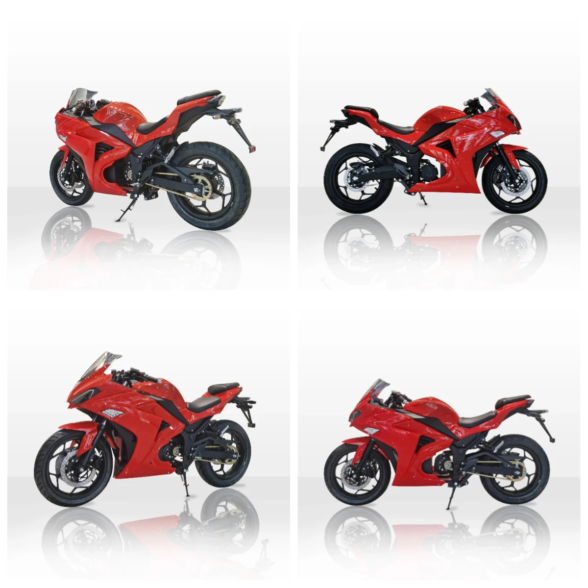 Strovan Motorcycle Factory Supply High Speed Adult Lithium Battery 4000w Chain Motor Racing Electric Motorcycle