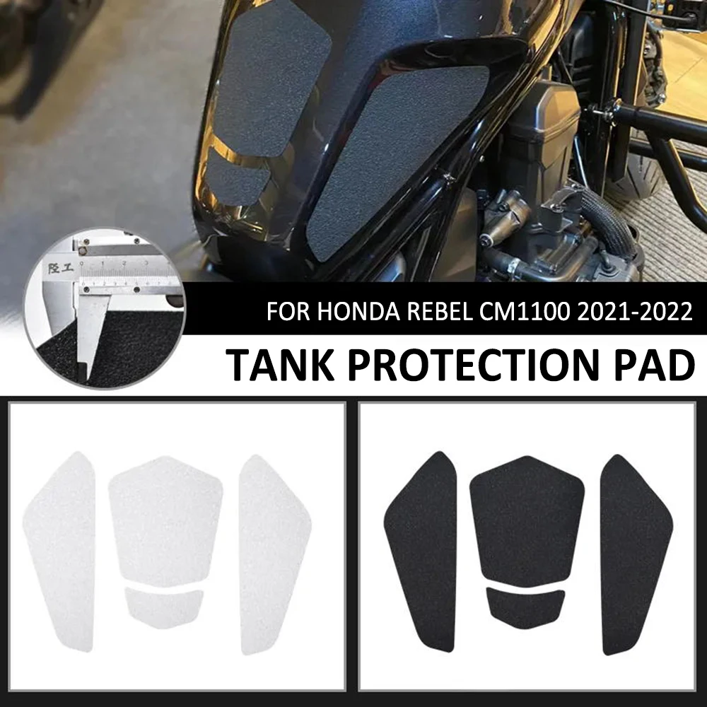 

FOR HONDA REBEL CM 1100 CM1100 2021-2022 Motorcycle Anti Slip Fuel Oil Tank Pad Protector Side Knee Grip Sticker Decal Pads