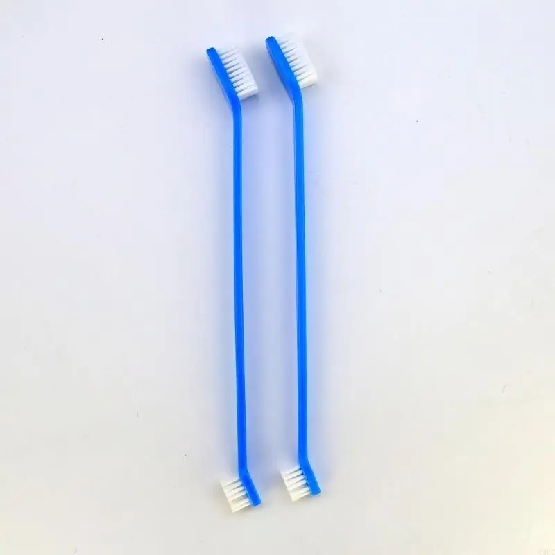 68UC animal compagnie double brosse à dents chiens chiens brossant les dents compagnie nettoyage bouche