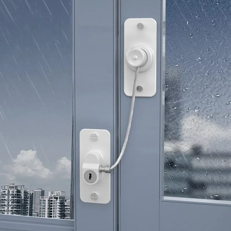 1pc Home Window Lock Door Security Protection Password Key Baby Safety Cabinet Refrigerator Drawer Locks Child Kids Baby Care