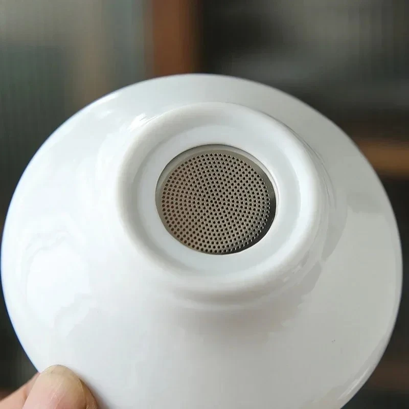 

For Porcelain Service Gaiwan Tea Cups Mug of Tea Ceremony Teapot Chinese Portable Kung Fu Travel Tea Set Ceramic Teacup with Fil