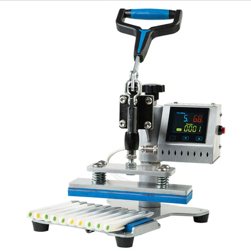 Pen Heat Transfer Machine | DIY Customization for All Types of Pens | 10 Pens per Batch | Manual Pen Printing Machine