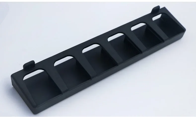 1Pcs Angelrute Lagerung Rack 6 Löcher Wand-montiert Angelrute Halter Halterung Vertikale & Horizontale Display Festen Rahmen – Detail 11