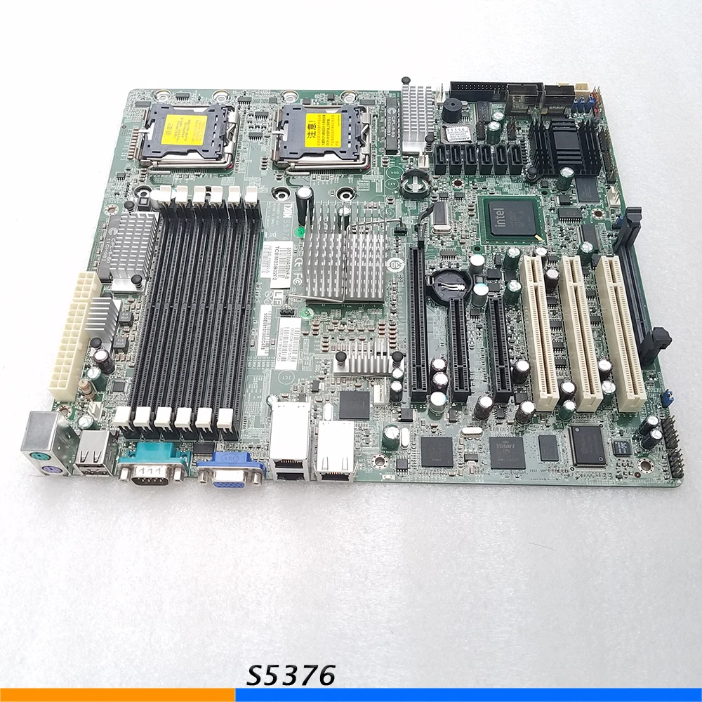 Original Server Motherboard For TYAN S5376 S5376WAG2NR LGA771 SAS Perfect Test