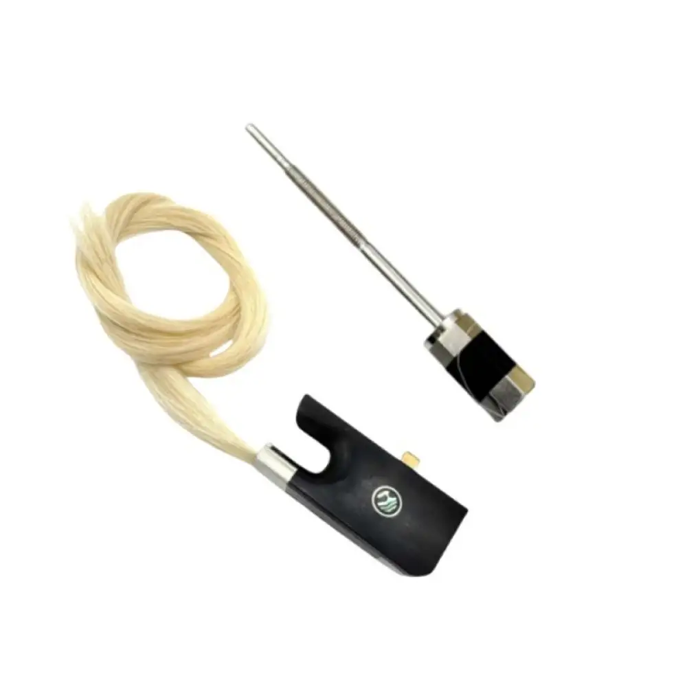 Violin Cello Frog With Preinstalled Hair Ebony Repair Parts Accessories Professional String Instrument Replacement Tool Set