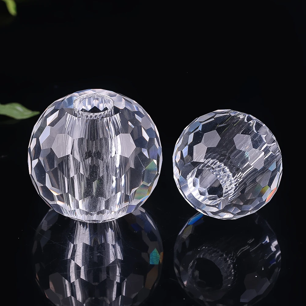 Natural Crystal Faceted Ball 3D Three-dimensional Creative Glass Ball Home Desktop Decorations Exquisite Gift Crafts