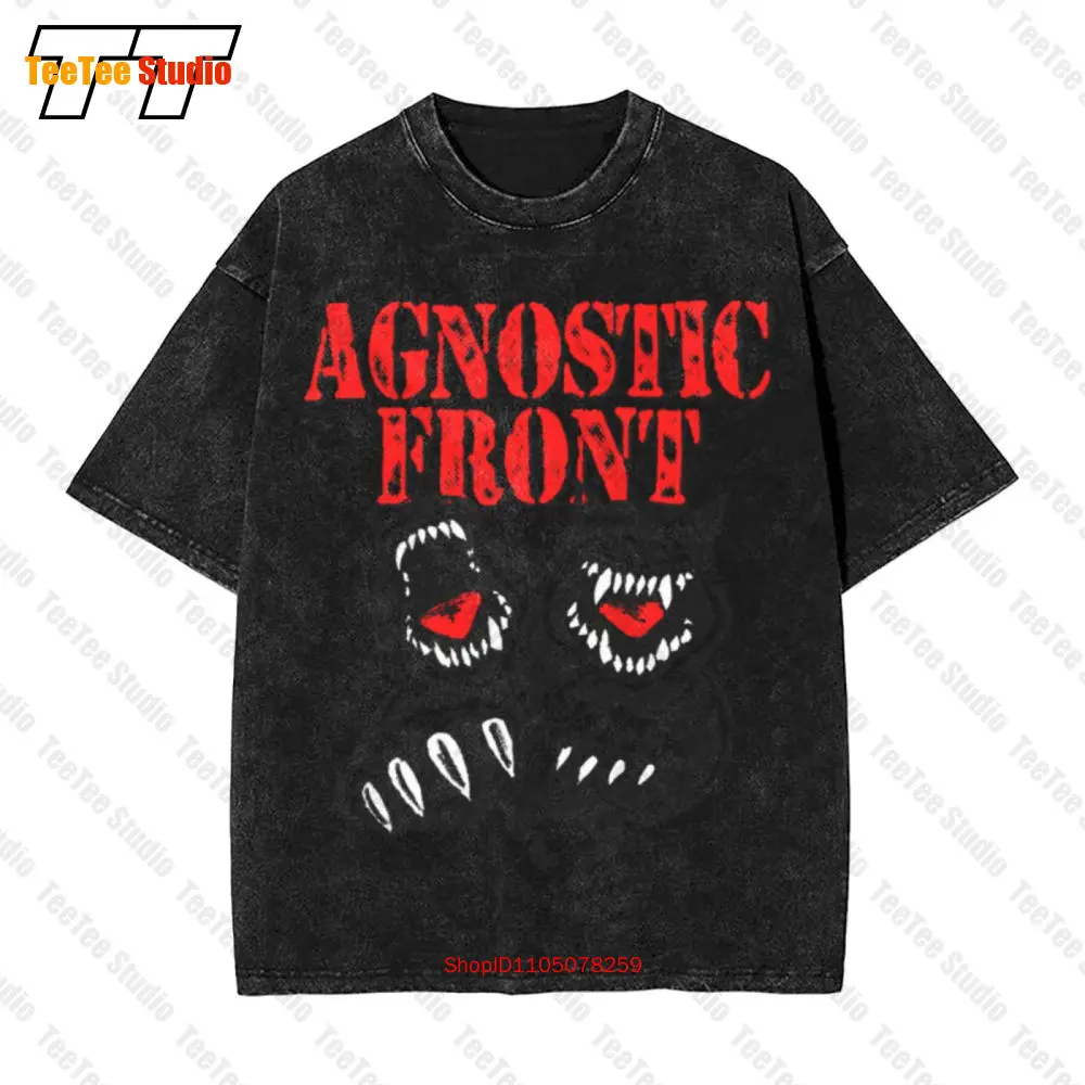 

Винтажная футболка большого размера Agnostic Front Nyc Hardcore RVBX