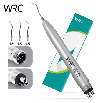 Dental Multifunctional Ultrasonic Air Scaler with 3 Tips Teeth Cleaning 2 Holes/4 Holes Handpiece Whiten Teeth Cleaner Dental Multifunctional Ultrasonic Air Scaler with 3 Tips Teeth Cleaning 2 Holes/4 Holes Handpiece Whiten Teeth Cleaner