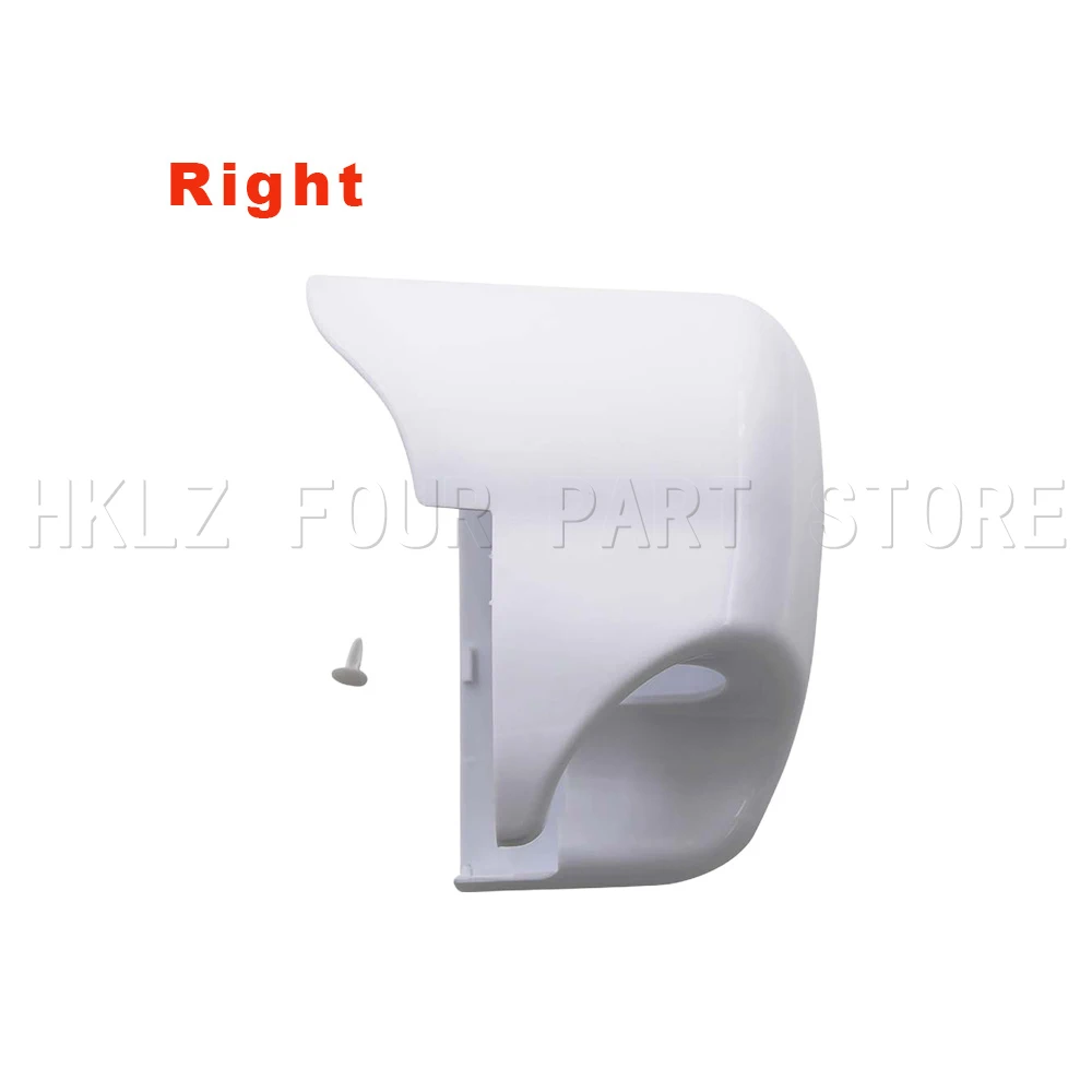 New For Fiamma F45i Left Or Right Hand Motorhome Awning Outer End Cap Cover Polar White Motorhome Accessories