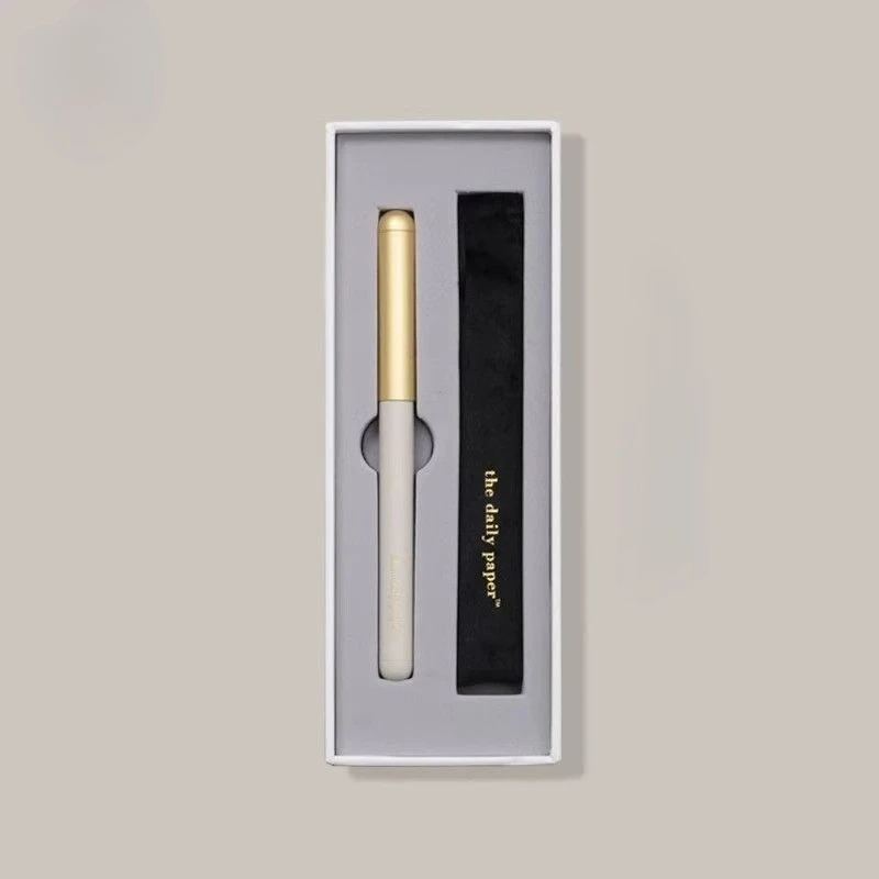 TDP Fashion Magnetic Metal Ballpoint Pen Premium Gift Box Signature Gel Pens Black 0.5mm Pen Core Office School Stationery Write