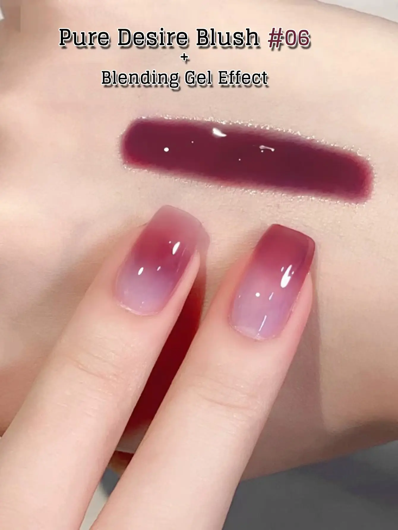 1-24 stücke WS Sommer Herbst Nägel Eis Transparent Rosa Braun Gel Nagellack Beliebte Bleaching Nagel Salon Nail art Nagel liefert