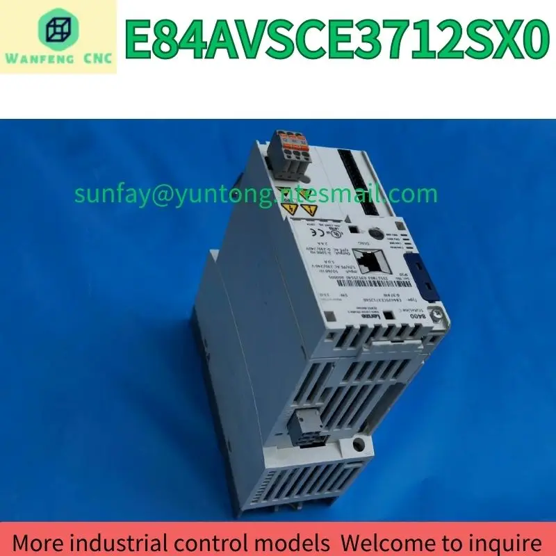 

second-hand E84AVSCE3712SX0 8400 frequency converter 220V 0.37KW test OK Fast Shipping