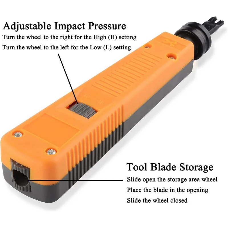 Punch Down con 110 lame, Ethernet PunchDown, Keystone