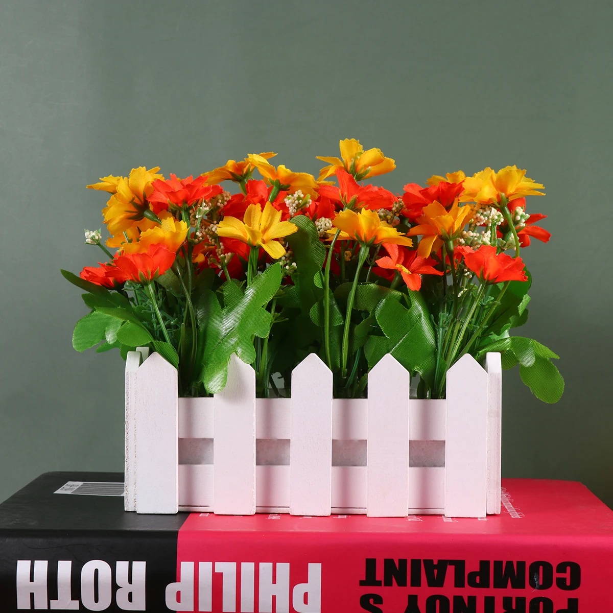 

Lifelike Artificial Home Decoration Simulation Fence Flower Adornment Wedding Party Photo PropsFlower Adornment Change Style