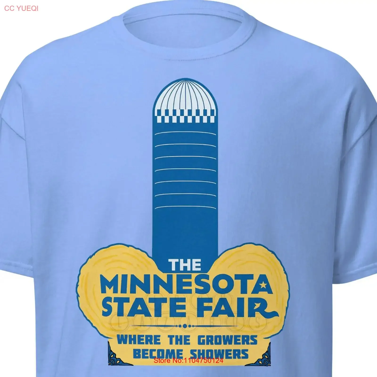 The Minnesota State Fair Where Growers Become Showers Funny novelty T Shirt vintage Washed designer clothes Stretched Versatile