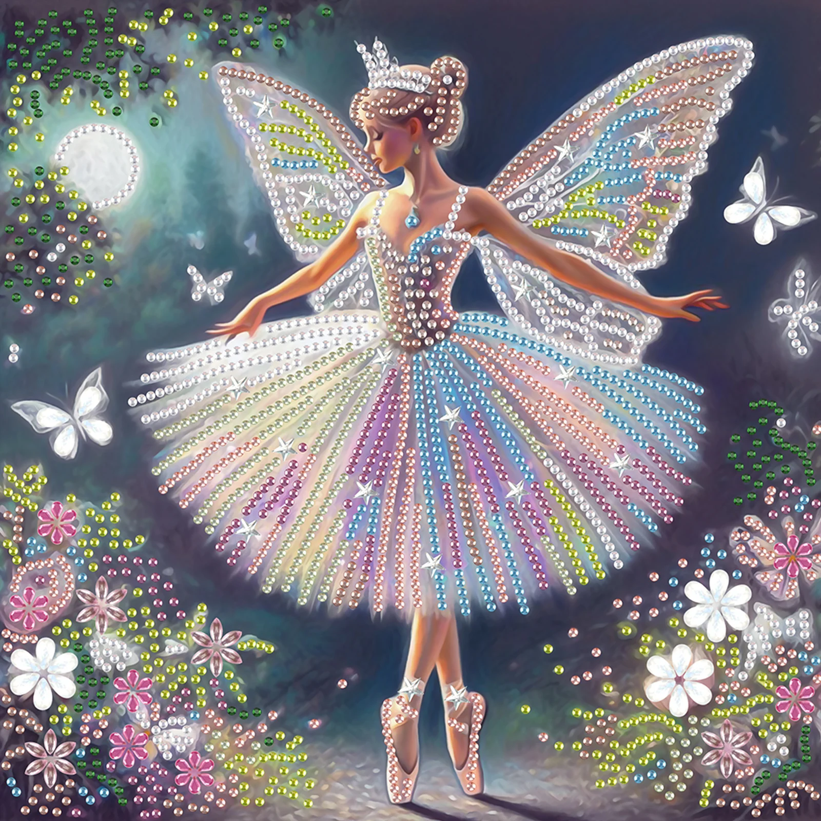 Diy Flower Fairy 5D…