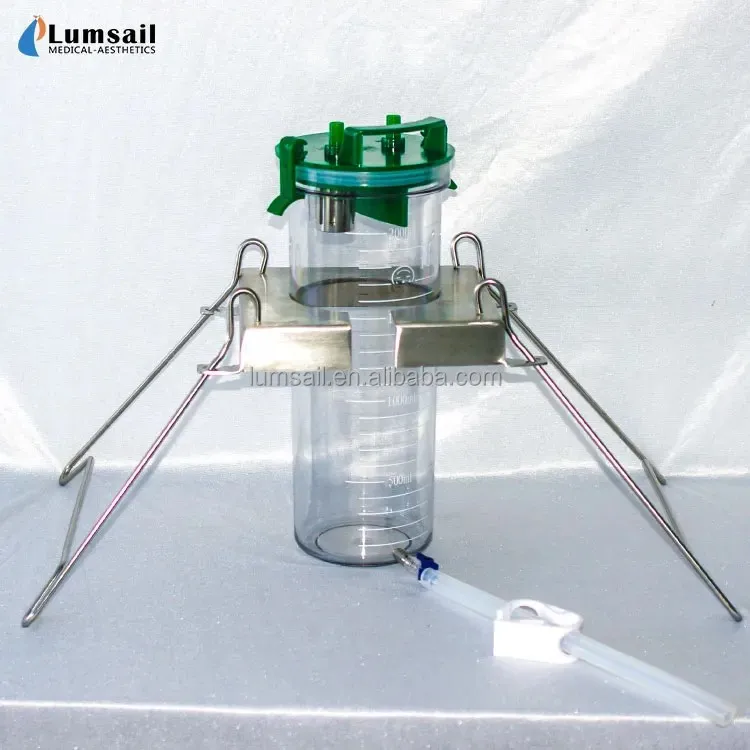 Reusable Canister With Direct Bottom Drain for  Havesting And Reinjection