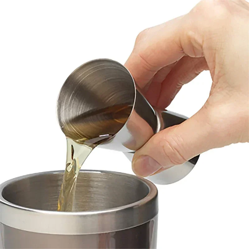 15/30ML 25/50ML Stainless Steel Cocktail Shaker Measure Cup Double Tone Jigger Shot Drink Spirit Measuring Cups Bar Accessories