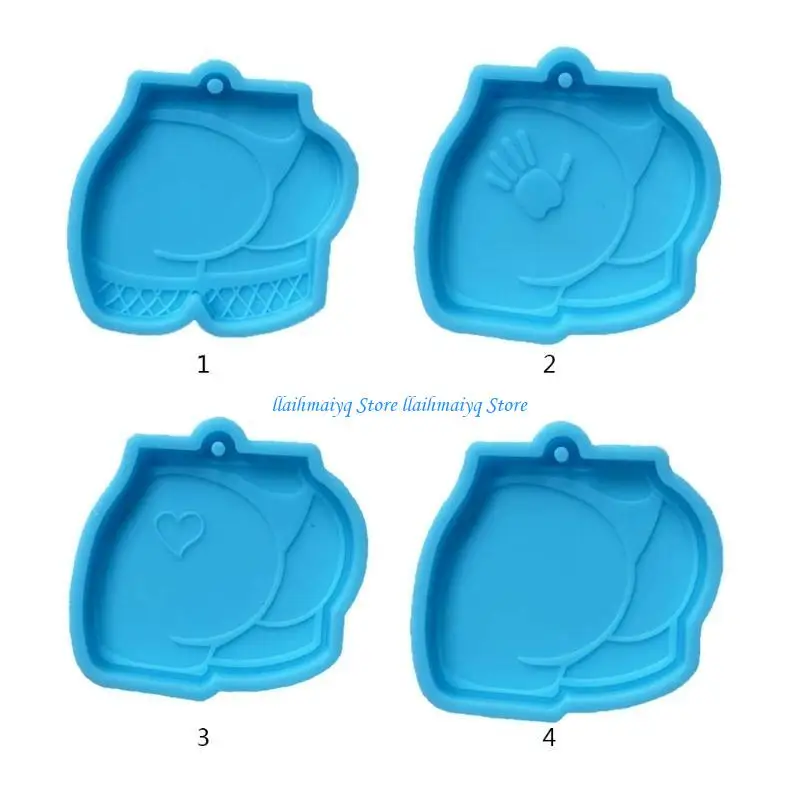 573B Eardrop Dangler Pendant Silicone Mould Resin Casting Mold Earrings Resin Casting Silicone Mold DIY Crafts Jewelry Pendan
