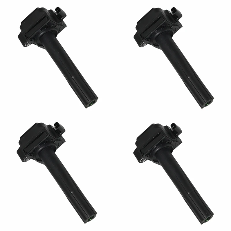 4Pcs Ignition Coil 90919-02215 For Toyota Camry Sienna Solara Avalon V6 3.0L Lexus ES300 1996-2001 V6-3.0L 90080-19012