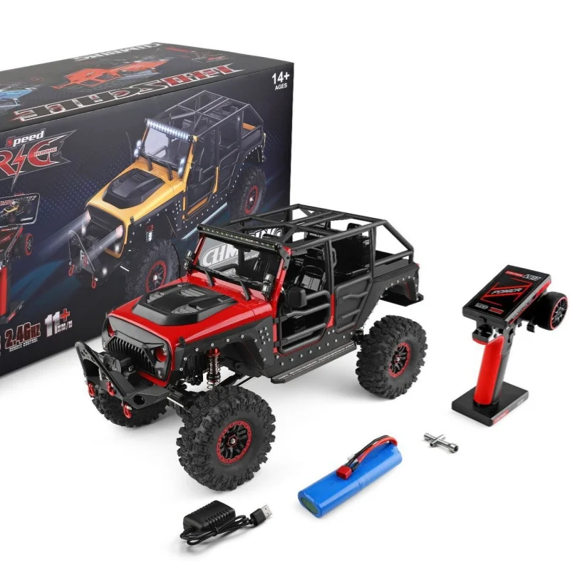 Remote Control Car 1:10 Liema 104026 Wrangler Four-Wheel Drive Climbing Off-Road Vehicle Rc Remote Control Vehicle Kids Outdoor