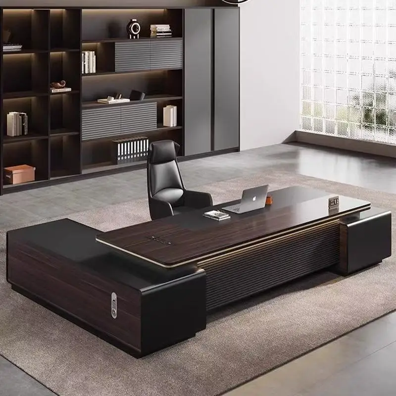 Boss Desk Office Desk and Chair Combination President  Leadership Office Furniture Manager Taipan