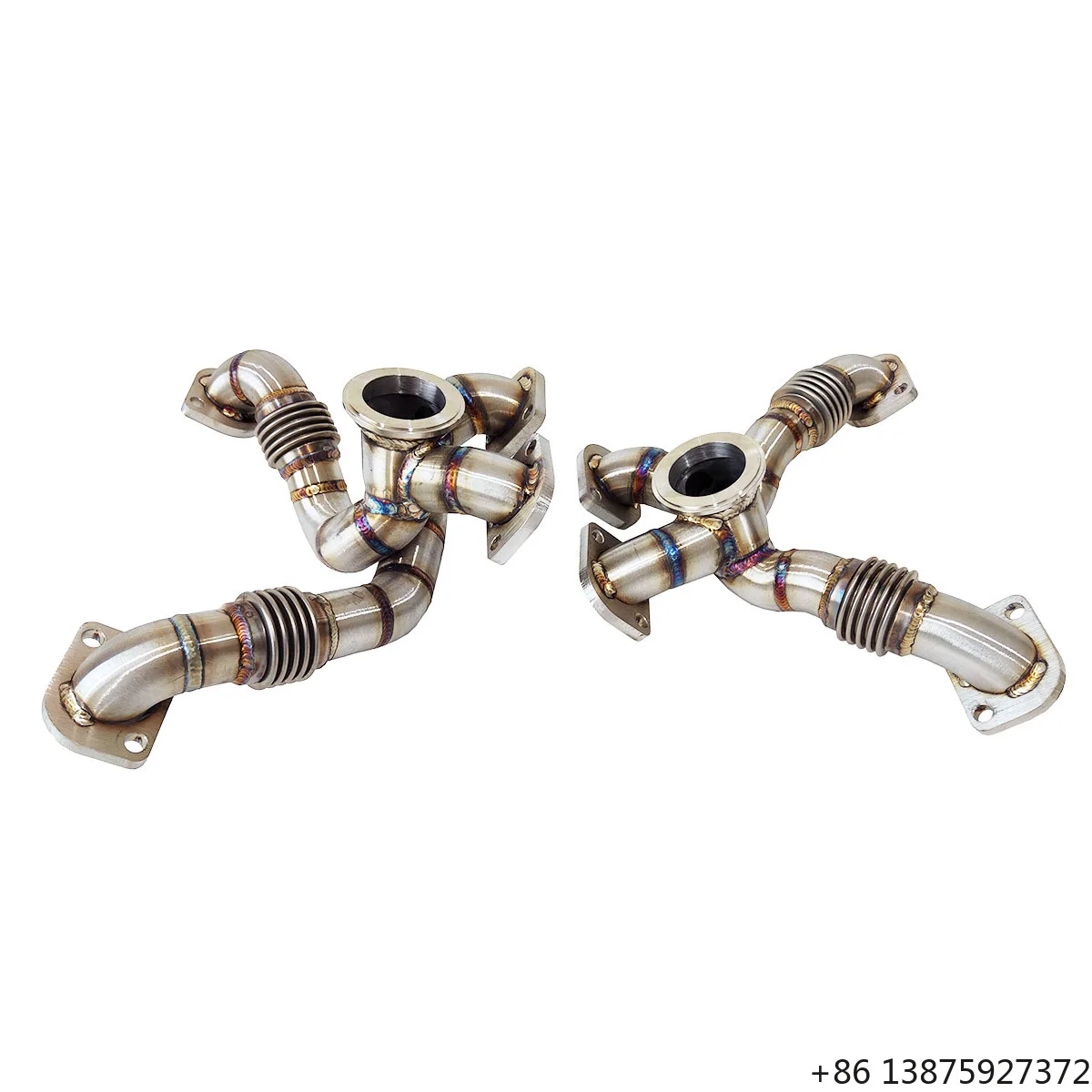 

For M8 F93 Performance Exhaust Manifold Stainless Steel Automotive Ecnal