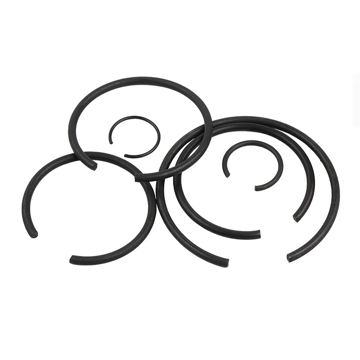 Steel Wire Retaining Ring For 70 Manganese Steel Hole