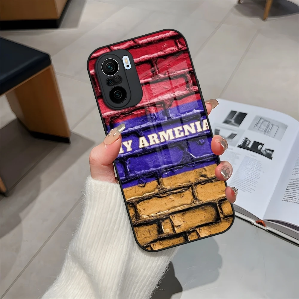 Armenia Flag Passport Phone Case for Redmi 12c 13c 12 13 Note 13 Pro Plus 11 12 Pro 10 11s 12s Tempered Glass Cover image 6
