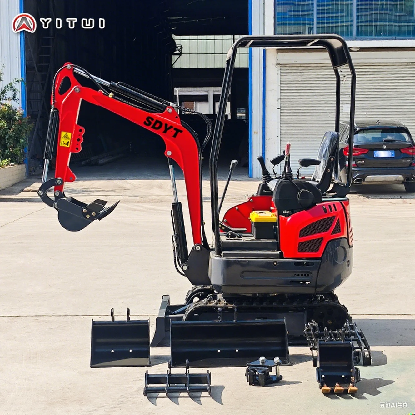 New Mini Excavator 2.0 Ton Hydraulic Digger For Garden Farm Construction With Epa Engine For Home & Commercial Customized