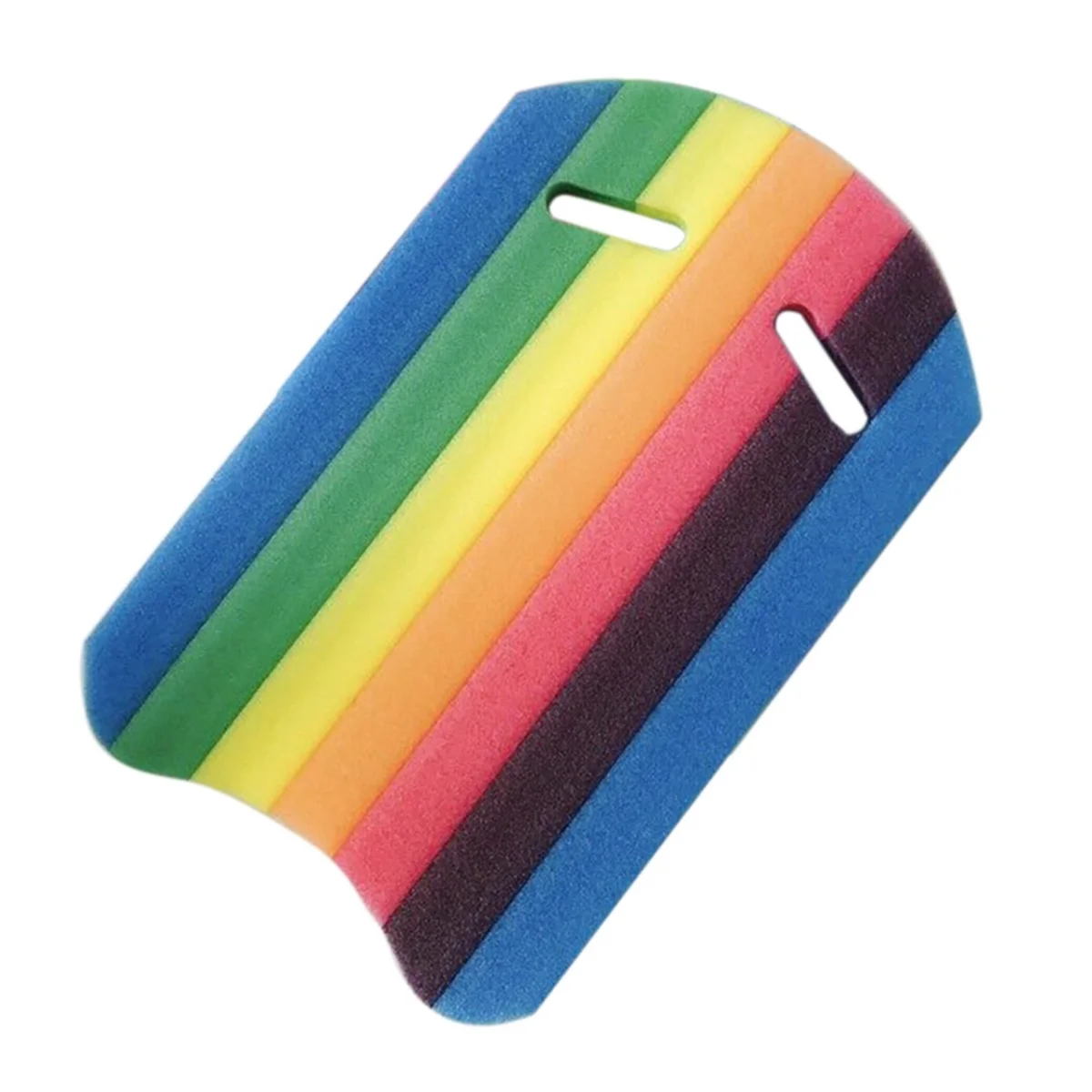 SLQZT Bambini Adulti Arcobaleno Nuoto Kickboard Schiuma Galleggiante Kick Board Piscina Aiuto per l'allenamento Galleggiante Strumento per la tavola in schiuma a mano