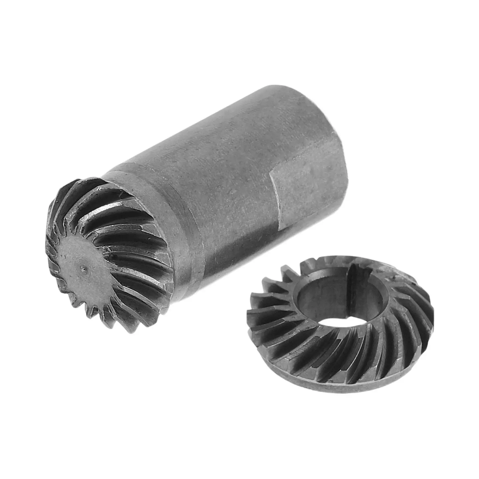 2Pcs Automotive Drivetrain Gear Set Professional Replacement High Torque Spiral Bevel Gear Steel Pinion Wheel Suitable for Rc