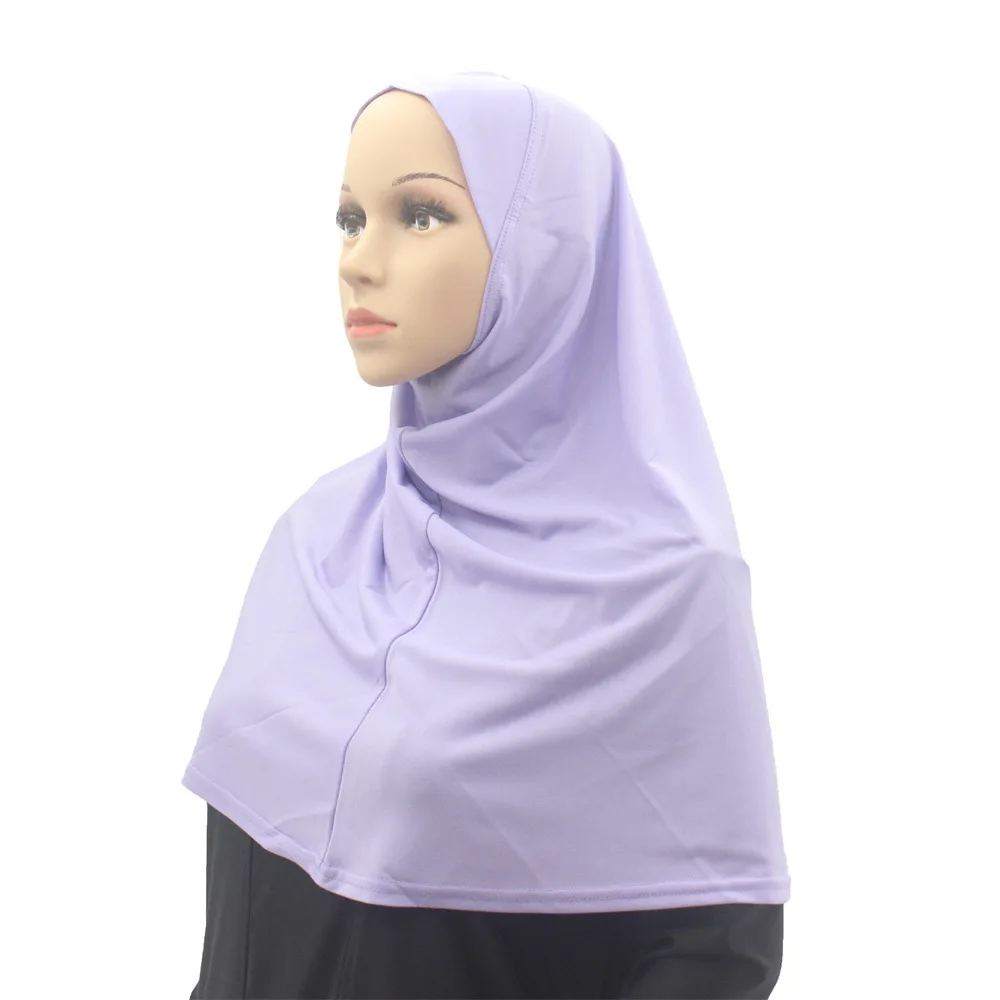 بلون الحجاب قطعة واحدة أميرة مسلم الحجاب وشاح المرأة الإسلام رئيس التفاف الأوشحة الفورية الصلاة الحجاب شالات النقاب نيكاب