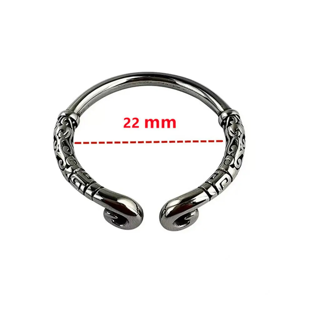 Stainless Steel Metal Silver Cock Ring Delay Lasting Erotic Sex Shop  Restraint Rings For Men Glans Penis Erection Enhancer Sex